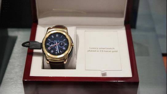 LG Watch Urbane Luxe:23k黃金奢華智能手表