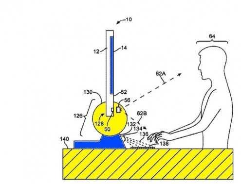 蘋(píng)果新專(zhuān)利：聽(tīng)說(shuō)有角度攝像頭和虛擬鍵盤(pán)更配？